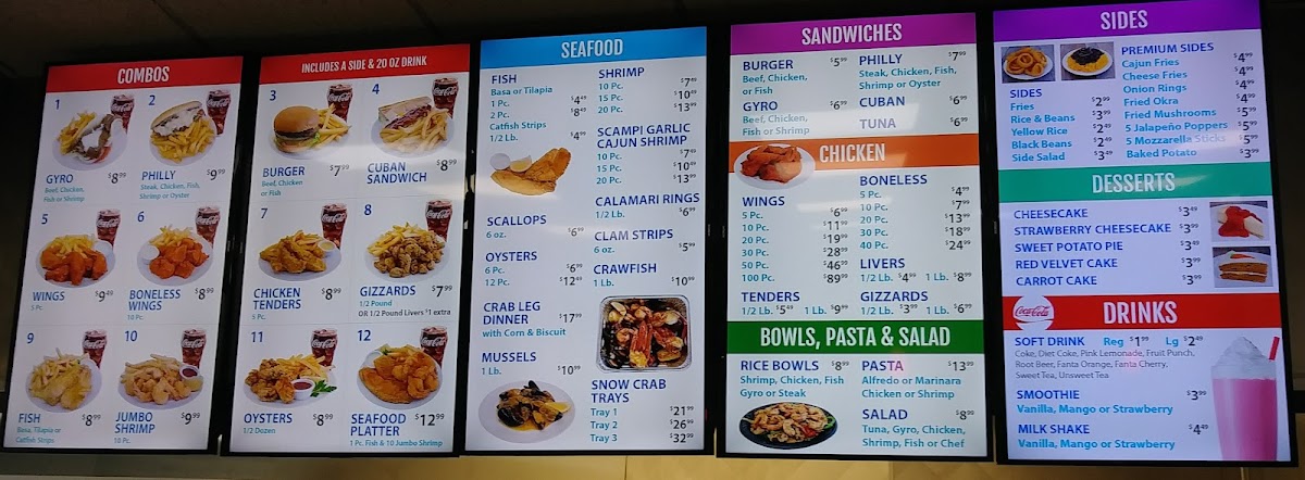 Sam's Seafood & Grill Menu - Image 3