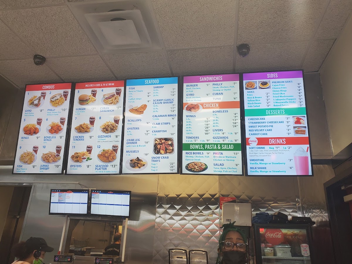 Sam's Seafood & Grill Menu - Image 4