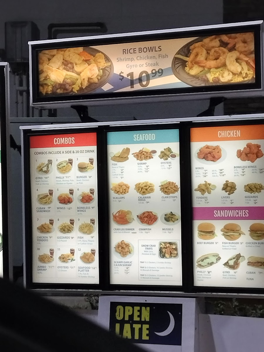 Sam's Seafood & Grill Menu - Image 6